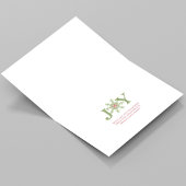 Rode en Groene Vakantie Één Fototypografie Feestdagen Kaart