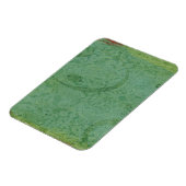 Rode en groene verf op Abstract  behangpapier Magneet (Linkerzijde)