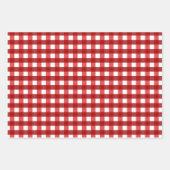 Rode en groene vierkanten inpakpapier vel (Voorkant 2)