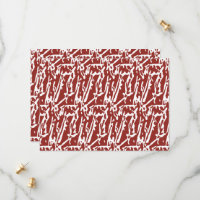 Rode en oranje abstracte vormen mengen en overlapp