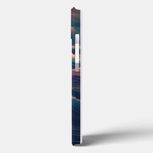 rode en oranje golflengten Case-Mate iPhone case (Achterkant / Links)