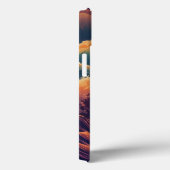 rode en oranje golflengten Case-Mate iPhone case (Achterkant / Rechts)