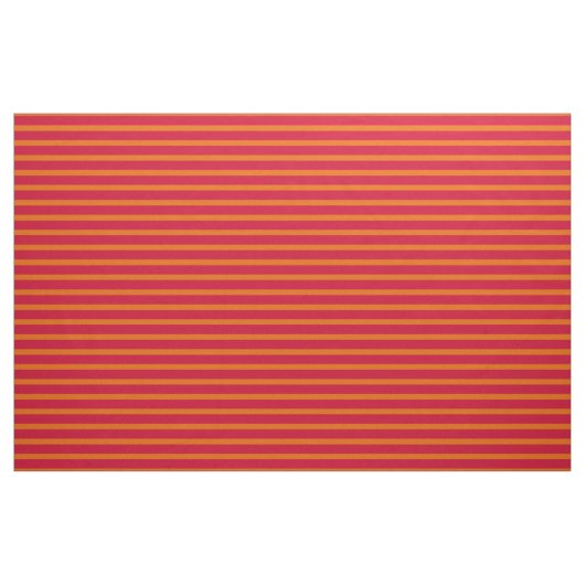 Rode en Oranje horizontale verbinding Stof (Yard (91,4 cm))