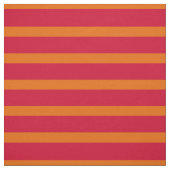 Rode en Oranje horizontale verbinding Stof (Swatch)