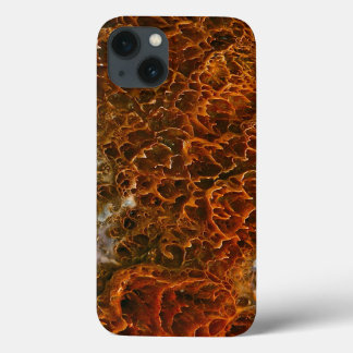 RODE EN ORANJE MINERAALAFZETTINGEN IN EEN VULKANIS Case-Mate iPhone CASE