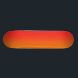 Rode en Oranje ombre Skateboard<br><div class="desc">Rood en Oranje Schaats</div>