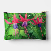 Rode en paarse bloemen etui (Achterkant)