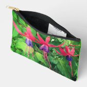 Rode en paarse bloemen etui (Open)