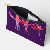 Rode en paarse bloemen etui (Open)