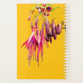Rode en paarse bloemen planner (Achterkant)