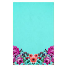 Rode en paarse rozen turkooizen