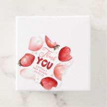 Rode en Roze Aardbei Dank u