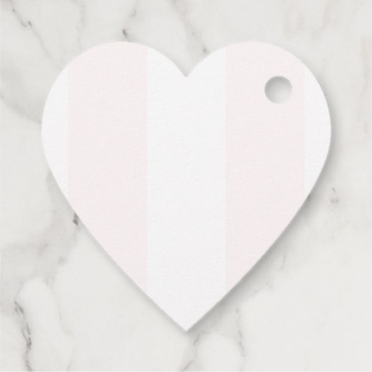 Rode en roze Bloemen Valentijns Bedankjes Labels (Achterkant)