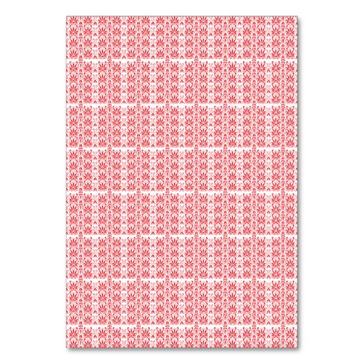 Rode en roze bloemige afbeeldingen met geraniums i kaart (Voorkant)
