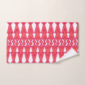 Rode en roze Bowties Bad Handdoek (Handdoek)