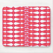 Rode en roze Bowties Muismat (Voorkant)