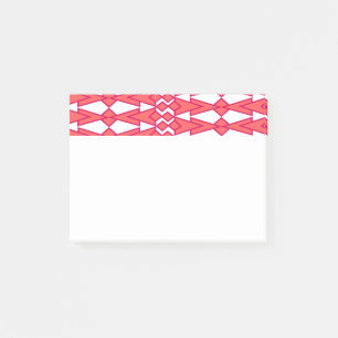 Rode en roze Bowties Post-it® Notes