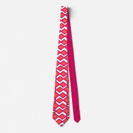 Rode en roze Bowties Stropdas