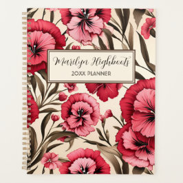 Rode en Roze Dianthus Planner