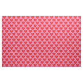 Rode en roze harten stof (Yard (91,4 cm))