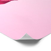 Rode en roze) het posterdruk van de vlag van de poster (Hoek)