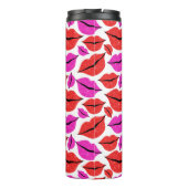 Rode en Roze Lippen Valentijnsdag Thermosbeker (Achterkant)