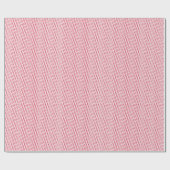 Rode en Roze Mini Waterverf Hartjes Cadeaupapier (Vlak)