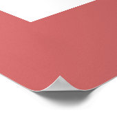 Rode en roze papavers, tuin, bloemen poster (Hoek)