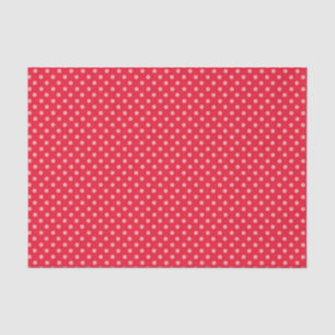 Rode en Roze Polka Dots Tissuepapier