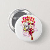 Rode en Roze Poppycock Pin Ronde Button 5,7 Cm (Voorkant /achterkant)