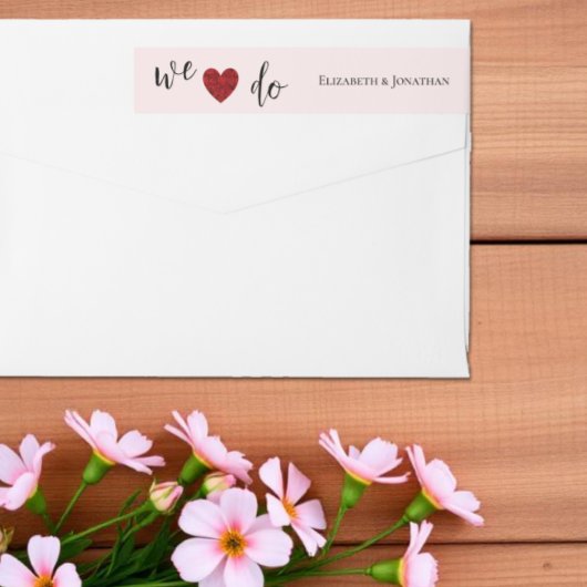 Rode en Roze Rozen Bruiloft