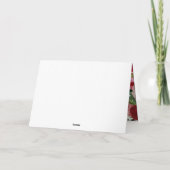  rode en roze rozen / Valentijnsdag Kaart (Achterkant)