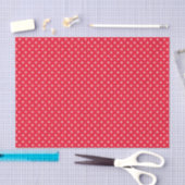 Rode en Roze Stippen Tissuepapier (Craft)