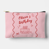 Rode en roze verjaardag etui (Voorkant)