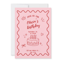 Rode en roze verjaardag