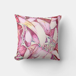  rode en Rozen bloemen Kussen