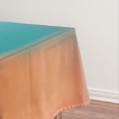 Rode en turquoise abstracte mix tafelkleed (Voorbeeld)