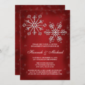 RODE- EN WITSERSE NOWFLAKKOPPELS KAART (Voorkant / Achterkant)