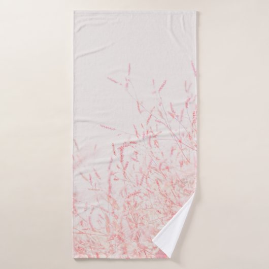 RODE EN WITTE ABSTRACTE BEDEKKEN BADHANDDOEK (Badhanddoek)
