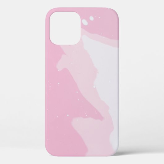 RODE EN WITTE ABSTRACTE BEDEKKEN Case-Mate iPhone CASE (Achterkant)