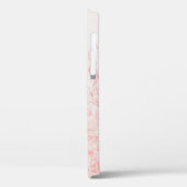 RODE EN WITTE ABSTRACTE BEDEKKEN Case-Mate iPhone CASE (Achterkant / Links)