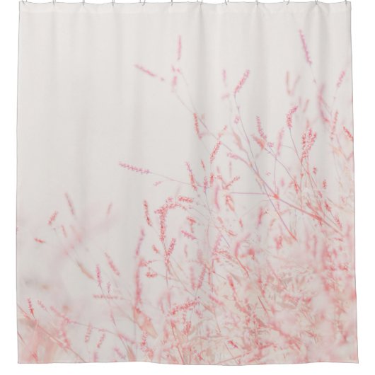 RODE EN WITTE ABSTRACTE BEDEKKEN DOUCHEGORDIJN (Voorkant)