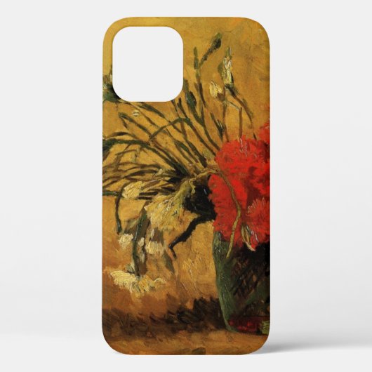 Rode en witte anjers door Vincent van Gogh Case-Mate iPhone Case (Achterkant)