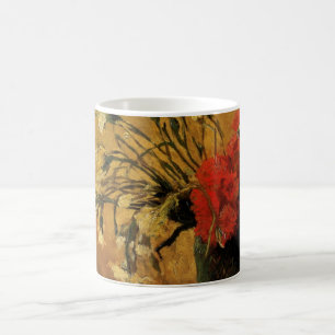 Rode en witte anjers door Vincent van Gogh Koffiemok
