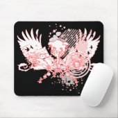 rode en witte boom. muismat (Met muis)