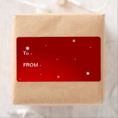RODE EN WITTE Cadeaubandje LABELS (Insitu)