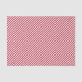 Rode En Witte Candy Cane Strepen Kerstmis Tissuepapier (Voorkant)