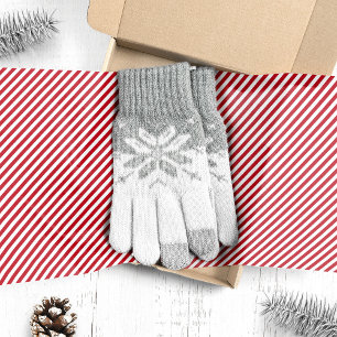 Rode En Witte Candy Cane Strepen Kerstmis Tissuepapier
