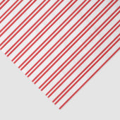 Rode en Witte Candy Stripe Tissuepapier (Detail)