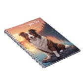 Rode en Witte Collie bij het Meer Notitieboek (Rechterzijde)